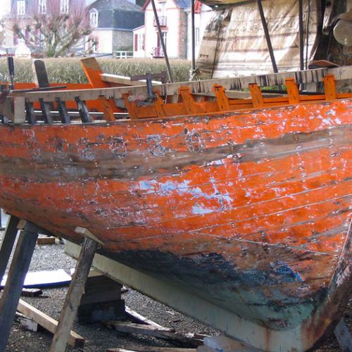 Le Véga en chantier